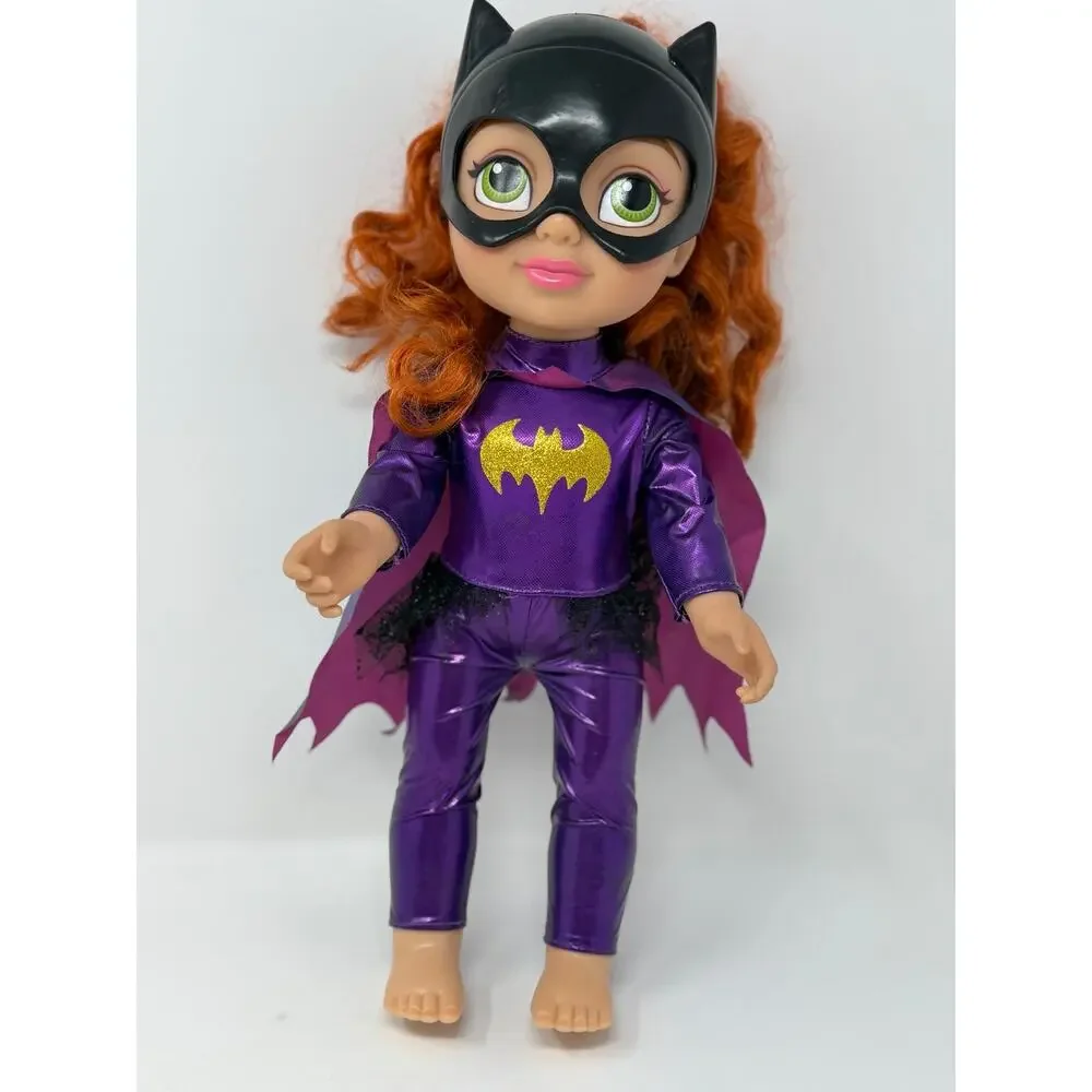 Jakks Pacific DC Super Hero Girls Batgirl Toddler Doll Purple Suit Black Mask